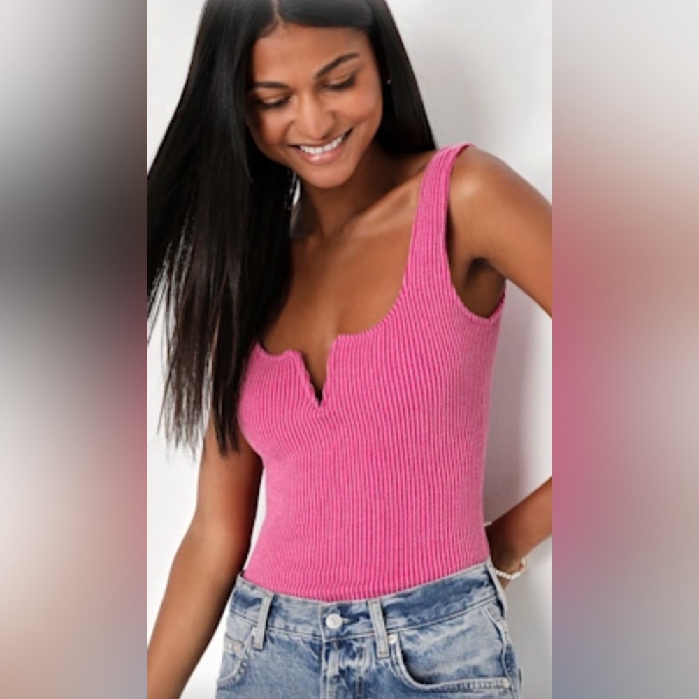 Lulu’s Pink Sleeveless Top